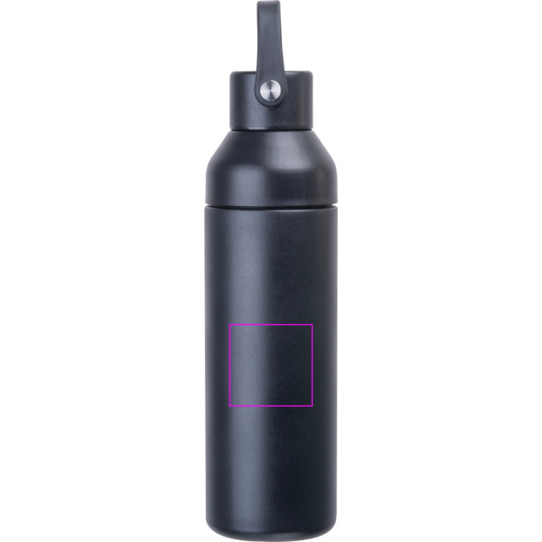 Thermal bottle 480 ml GUIDO: Print area 4 · L3