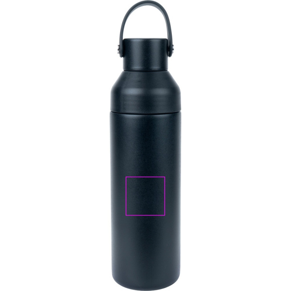 Thermal bottle 480 ml GUIDO: Print area 6 · T4
