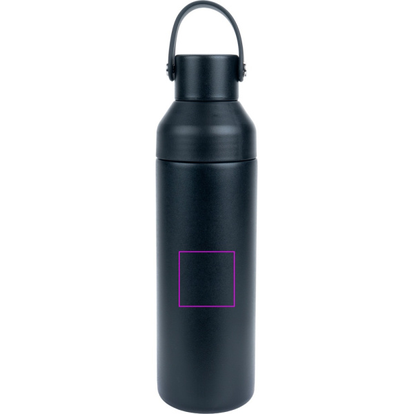 Thermal bottle 480 ml GUIDO: Print area 7 · T4