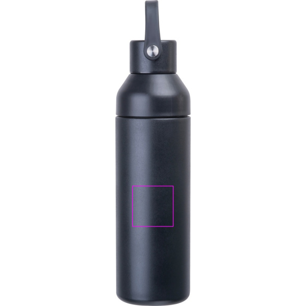 Thermal bottle 480 ml GUIDO: Print area 8 · T4