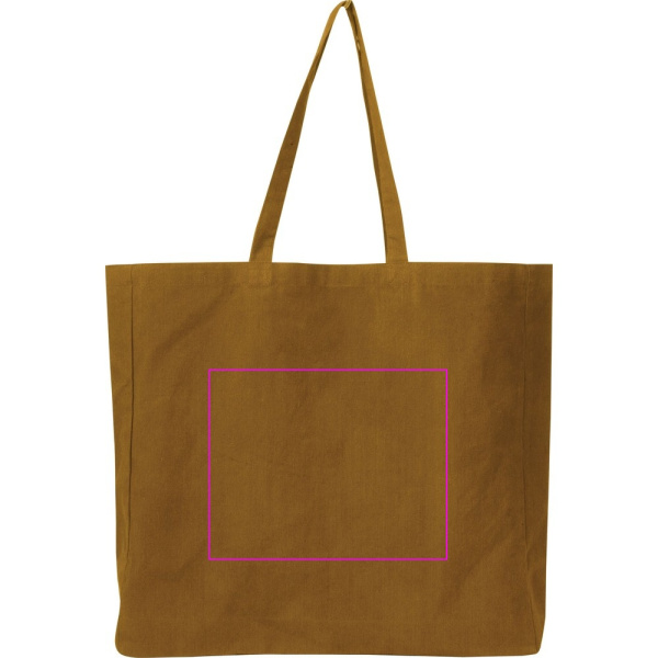 Einkaufstasche aus recycelter Baumwolle und Polyester von NINA: Print area 3 · DTF3