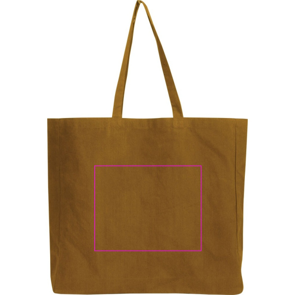 Einkaufstasche aus recycelter Baumwolle und Polyester von NINA: Print area 4 · DTF3