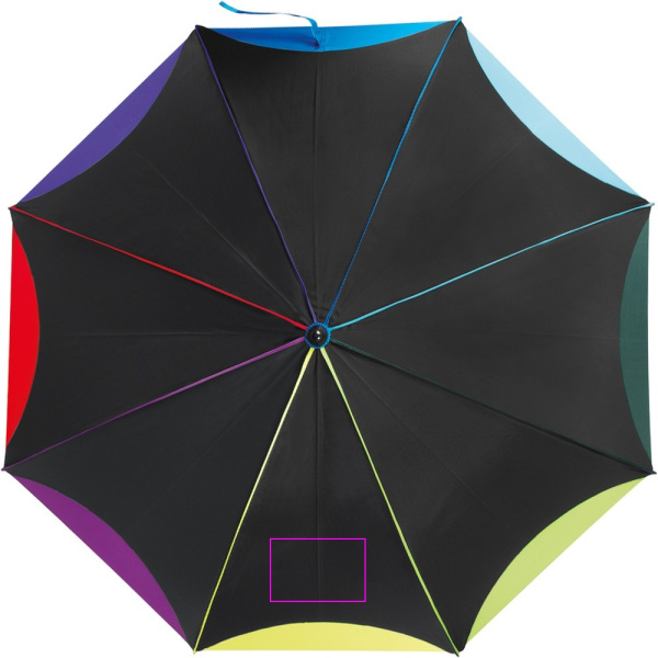 Automatinis skėtis ø120 cm MATTEO: Print area 2 · DTF2