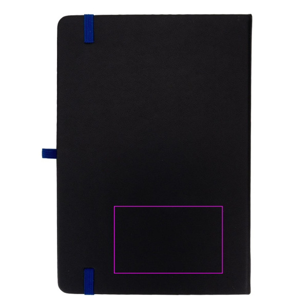 Piezīmju grāmatiņa A5, līniju SILKE: Print area 2 · DC2