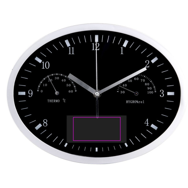 Wall clock HENRY: Print area 1 · DC1