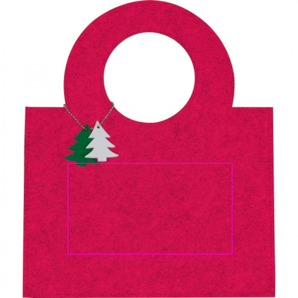 Gift bag XMAS GENNARO: Print area 3 · DTF2