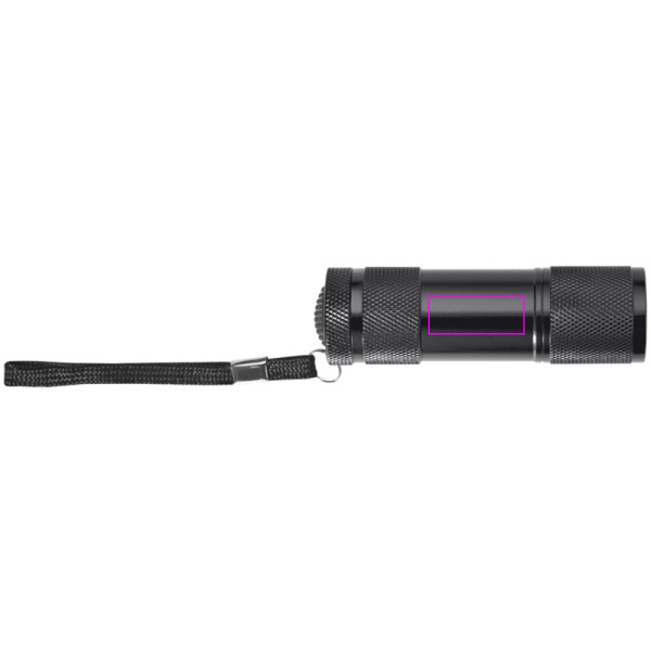 Metallficklampa 9 LED DUNCAN: Print area 2 · L2