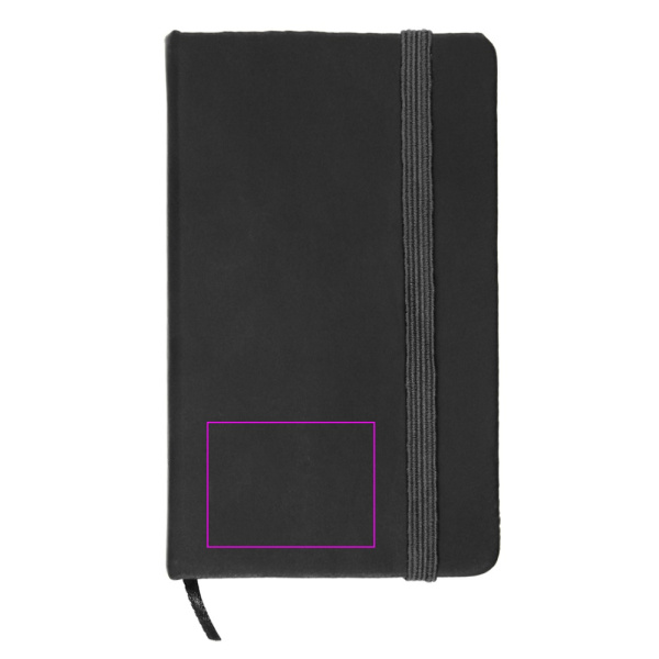 Notebook A6 lined ROMANA: Print area 1 · T3