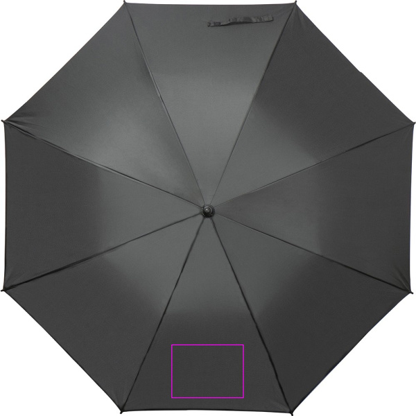 Automatic umbrella ø130 cm FABIAN: Print area 1 · S2