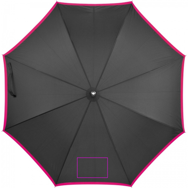 Automatic umbrella ø105 cm ANTONINA: Print area 2 · DTF2
