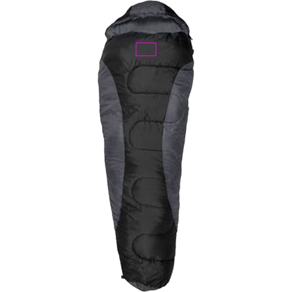 Schlafsack KINABALU Schwarzwolf: Print area 1 · TT3