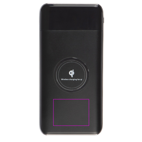 Power bank 8000 mAh wireless SEBASTIANO: Print area 2 · DC1