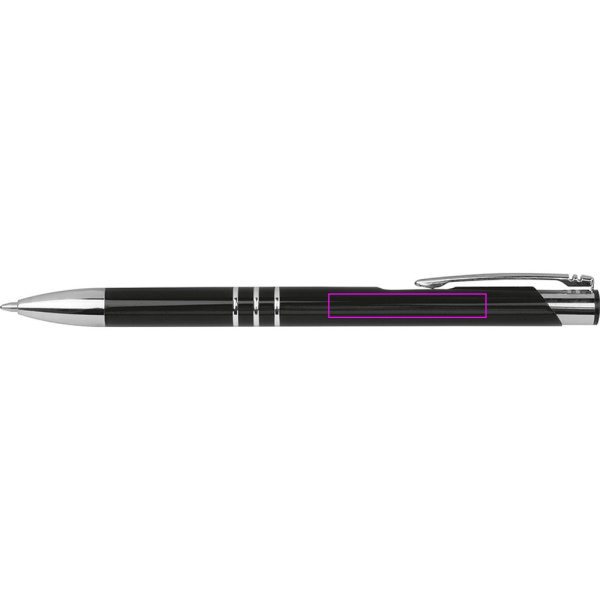 Schreibset mit Kugelschreiber und Rollerballstift NORMA: Print area 4 · L1