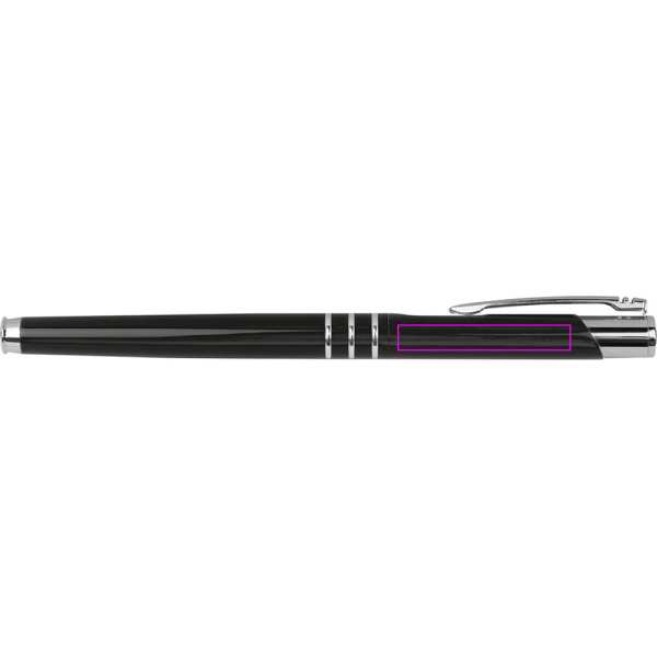 Schreibset mit Kugelschreiber und Rollerballstift NORMA: Print area 5 · T3