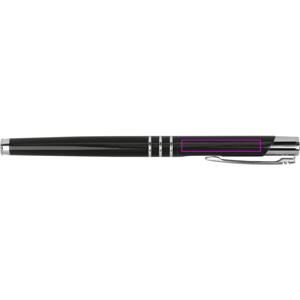 Schreibset mit Kugelschreiber und Rollerballstift NORMA: Print area 6 · T3