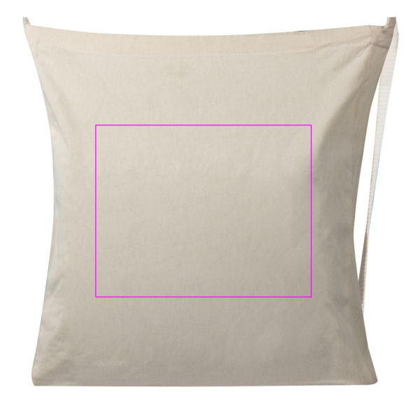 Хлопковая сумка с длинной ручкой, 180 г/м², REBECCA: Print area 3 · DTF3