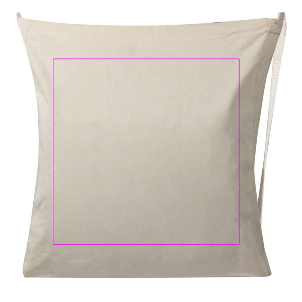 Хлопковая сумка с длинной ручкой, 180 г/м², REBECCA: Print area 5 · DTG1