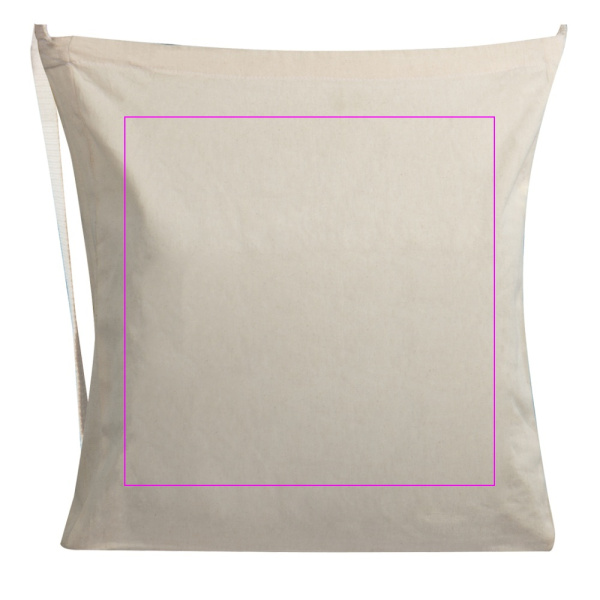 Хлопковая сумка с длинной ручкой, 180 г/м², REBECCA: Print area 6 · DTG1