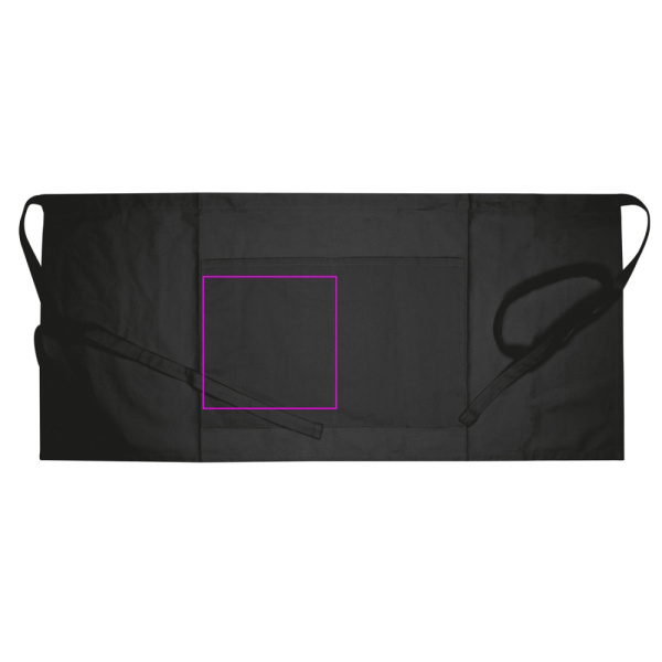 Tarjoilijan esiliina 180 g/m² RUPERT: Print area 2 · DTG3