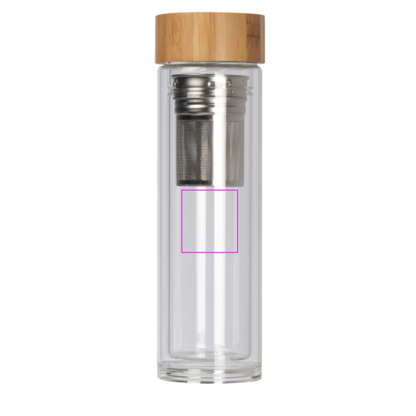 Klaasist termospudel 420 ml HENDRIK: Trükikoht 3 · T4