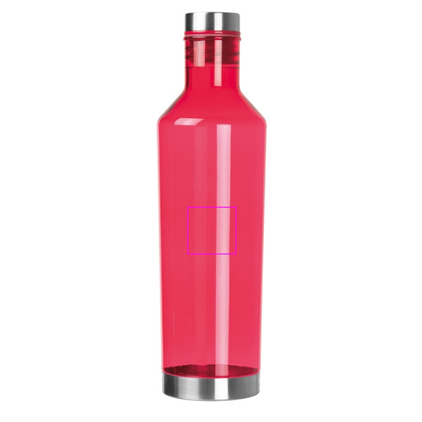 Tritan-Flasche 800 ml DILETTA: Print area 3 · T4