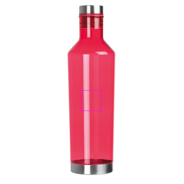 Tritan-Flasche 800 ml DILETTA: Print area 4 · T4