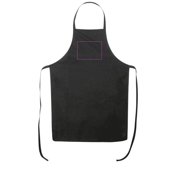 Waiter's apron 170 g/m² MELODY: Print area 3 · DTG3