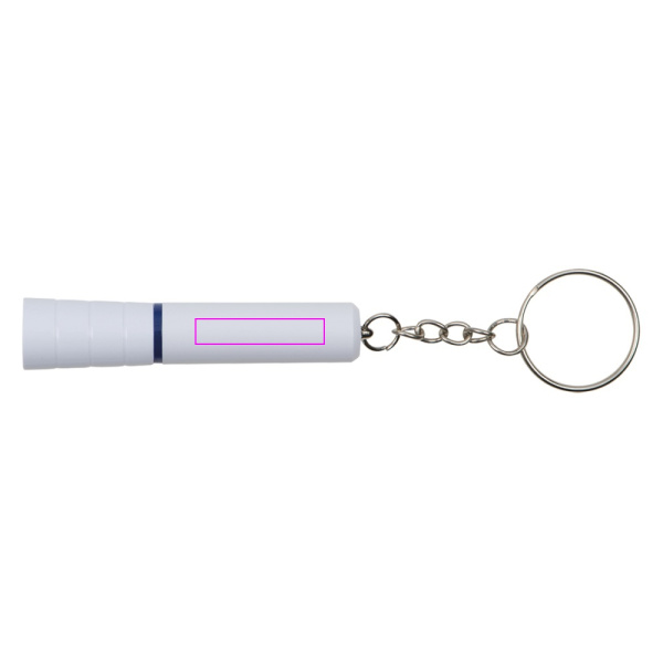 LED flashlight with keyring MARIETTA: Print area 1 · T2
