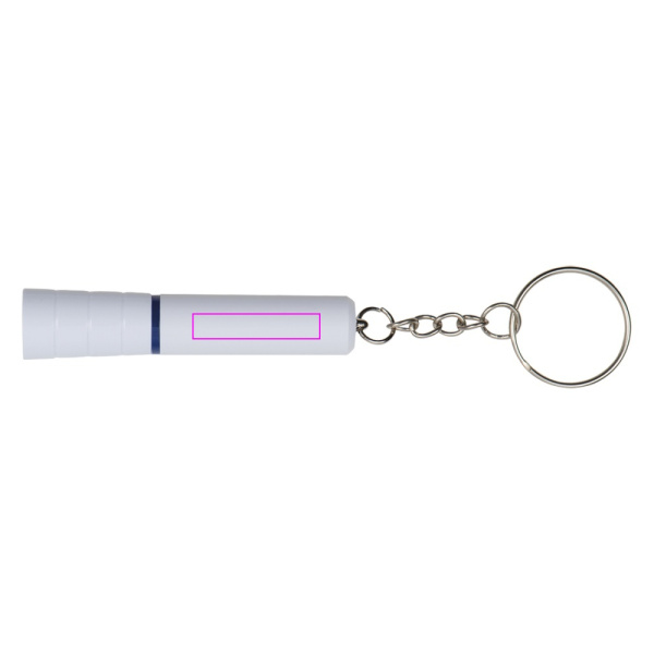 LED flashlight with keyring MARIETTA: Print area 2 · T2