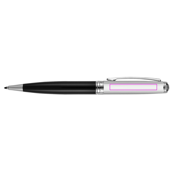 Metal ballpoint pen DIDIER Pierre Cardin: Print area 1 · L2