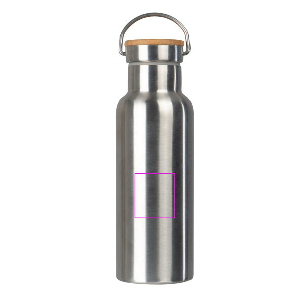 Plieninis termo butelis 500 ml EDOARDO: Print area 6 · T4