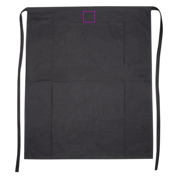 Padavėjo prijuostė 180 g/m² GERTRUD: Print area 3 · HF