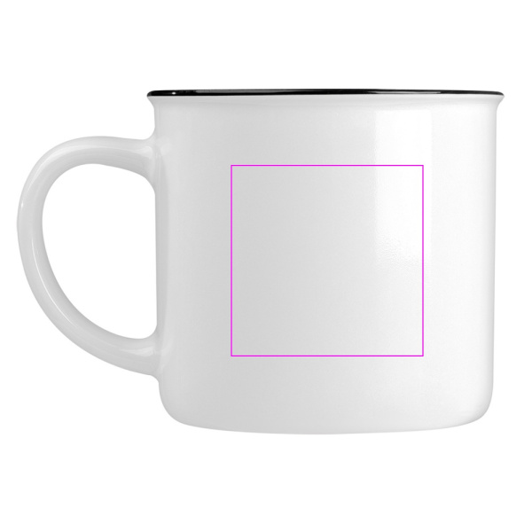 Keramikas krūze 350 ml RAYMOND: Print area 2 · C1A
