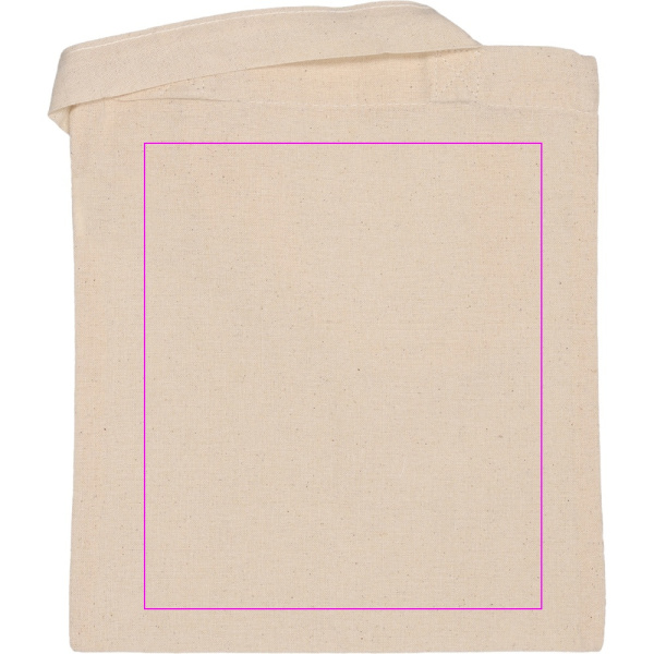 Maza kokvilnas soma ar īsiem rokturiem 140 g/m2 MARLENE: Print area 5 · DTG1