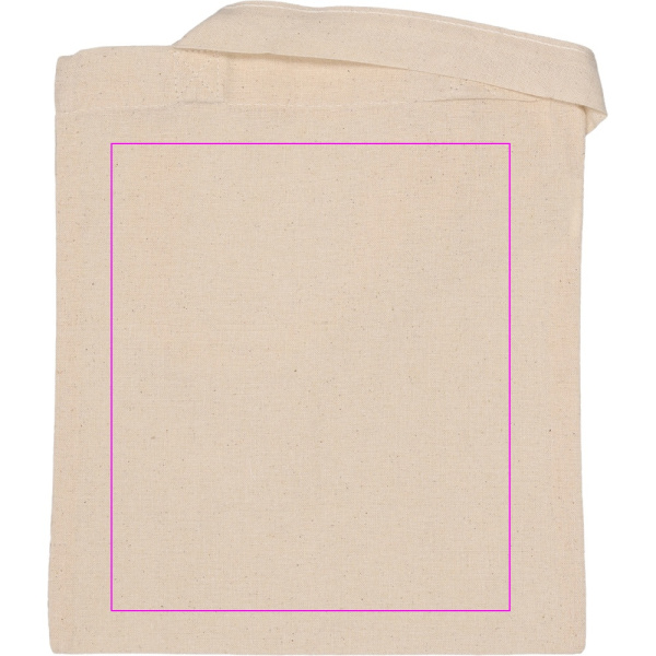 Maza kokvilnas soma ar īsiem rokturiem 140 g/m2 MARLENE: Print area 6 · DTG1