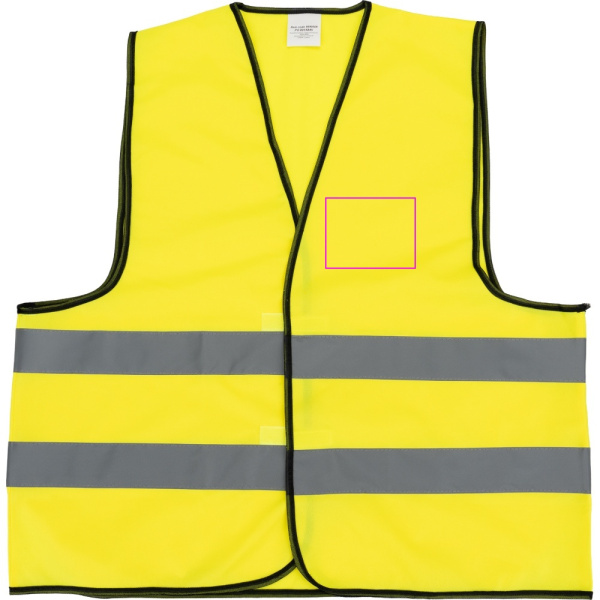 Atstarojošā veste BEATRIZ: Print area 3 · DTF2