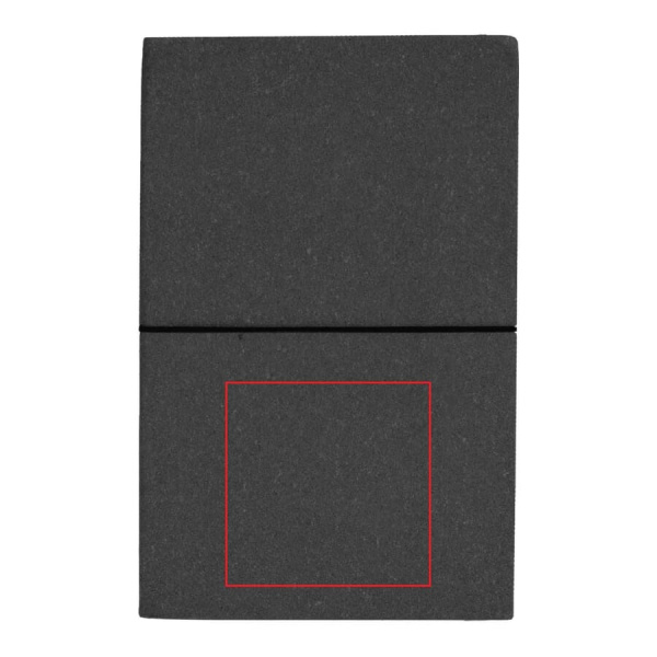 Taaskasutatud nahast märkmik A5: Esikülg