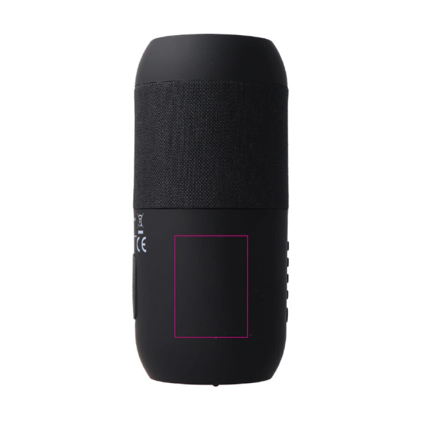 Wireless solar speaker torch 2x5W IPX6: vänster bredvid på/av-knappen