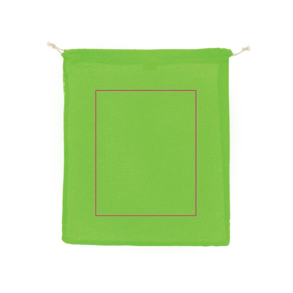Wiederverwendbare Lebensmitteltasche OEKO-TEX® Baumwolle 40x45 cm: Seite 1