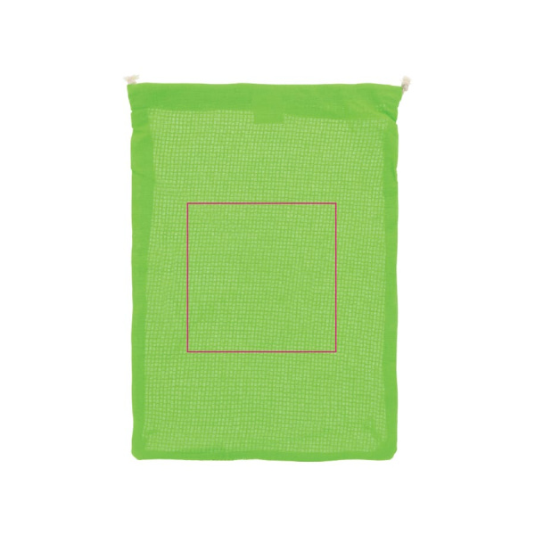 Ruokapussi OEKO-TEX® puuvilla 30x40 cm: puoli 1