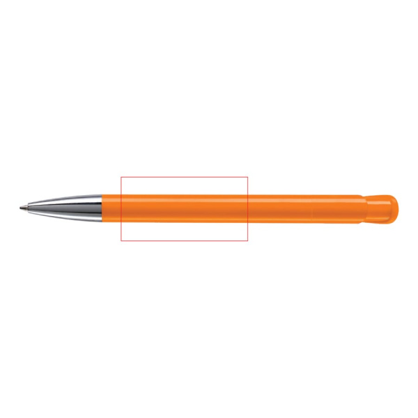 Atlas hard-colour metal tip -kuulakynä: 180° klipsistä