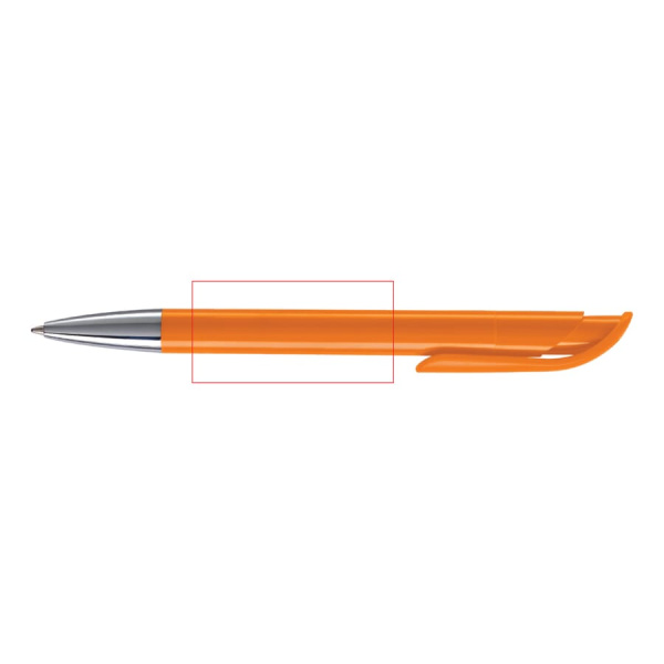 Atlas hard-colour metal tip -kuulakynä: 270° klipsistä