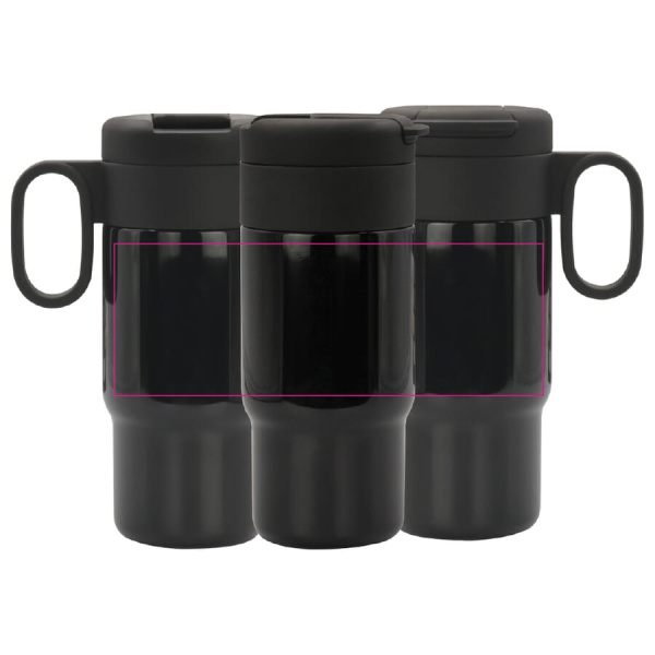 Isolierbecher Flow mit Griff 300 ml: Rundum