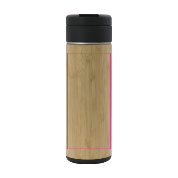 Termosflaska Flow bambu 400 ml: sida 1