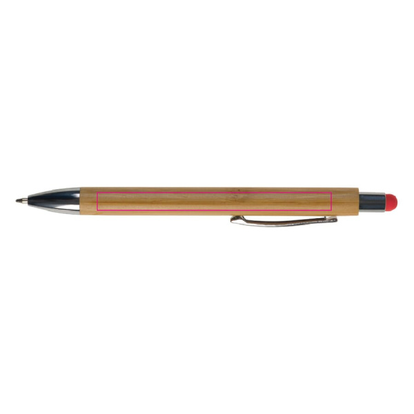 Penna New York Bambu med stylus: 270° från klämman