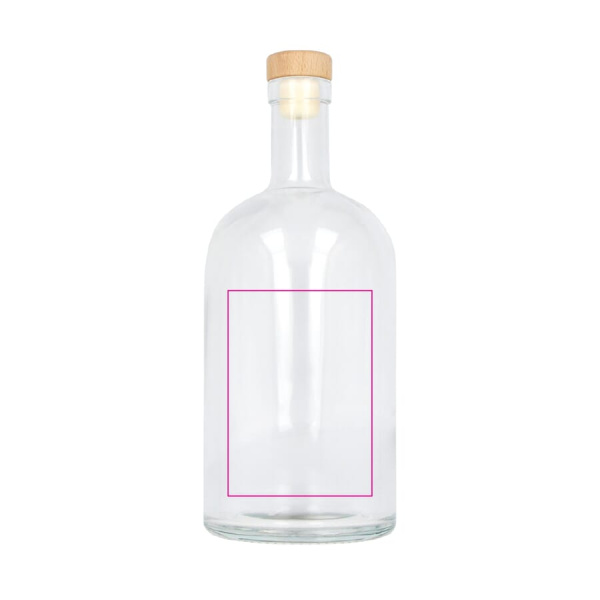 Water bottle 750 ml: side 1