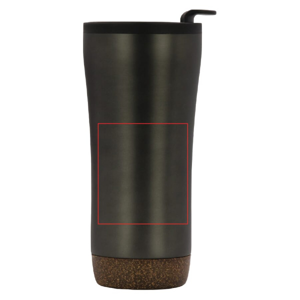 Kaksiseinäinen muki, korkkipohja 480 ml: puoli 1