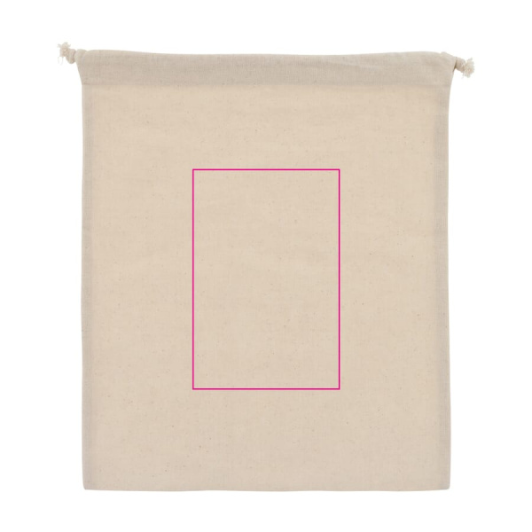 Kinkekott OEKO-TEX® puuvill 140g/m² 25x30 cm: 1. külg