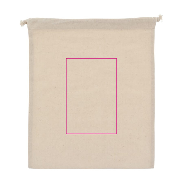 Kinkekott OEKO-TEX® puuvill 140g/m² 25x30 cm: 2. külg