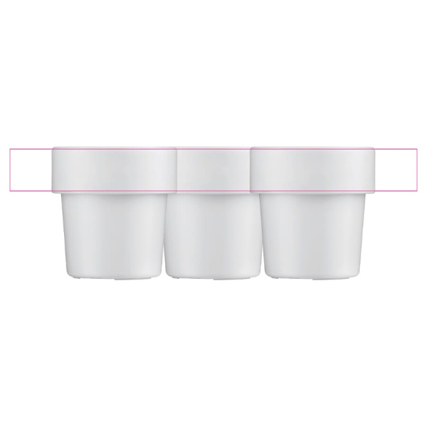 Hot-but-cool Tasse mit Kirschtomatenamen: am Rande